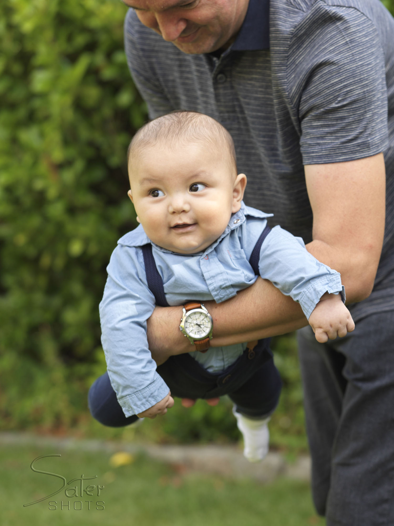 A baby filled with laughter