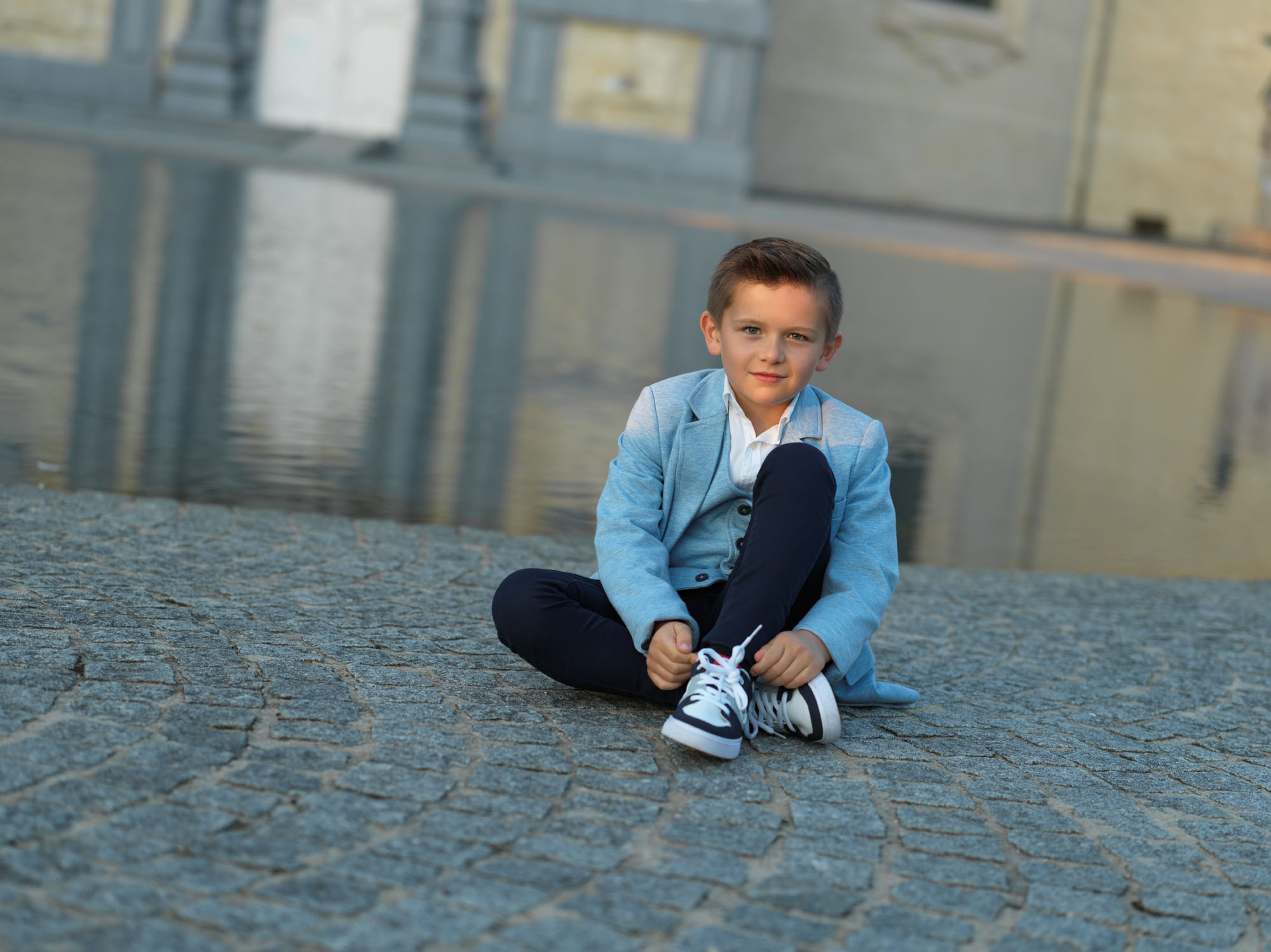 Portrait for communion party